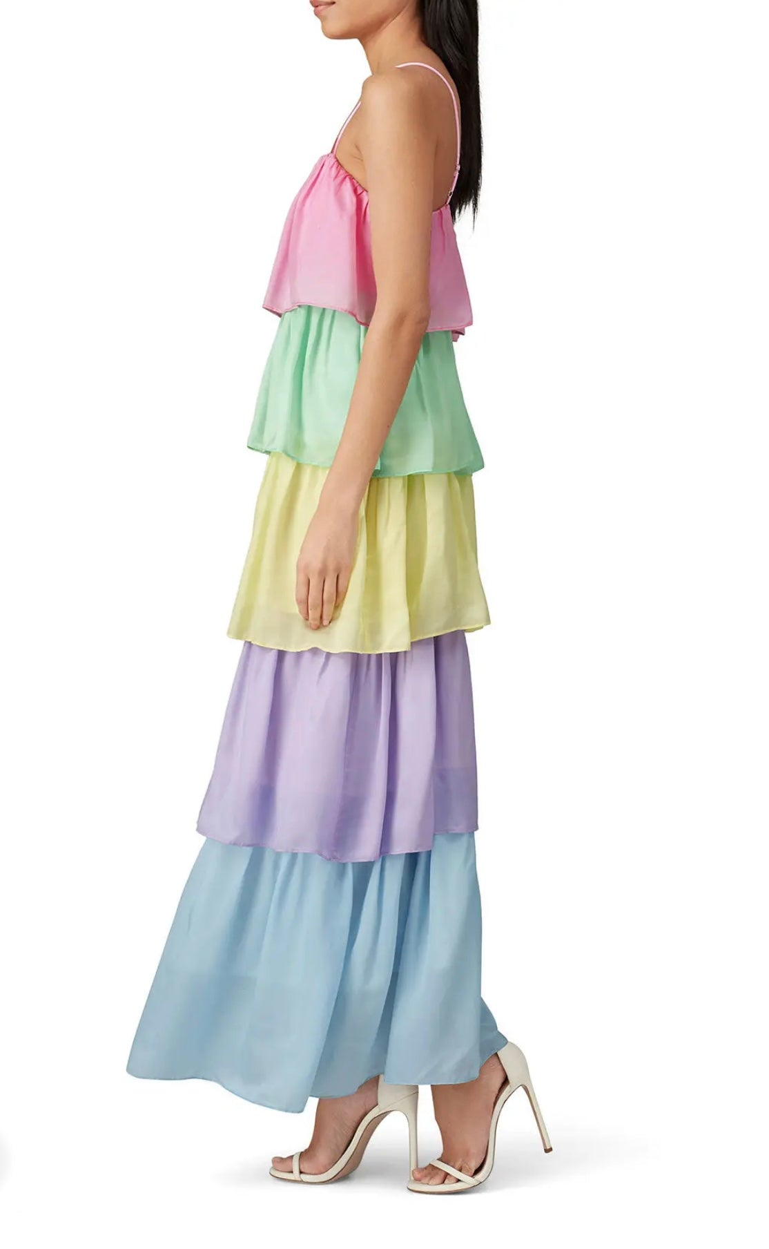 Olivia Rubin - Cici Tiered Silk Maxi