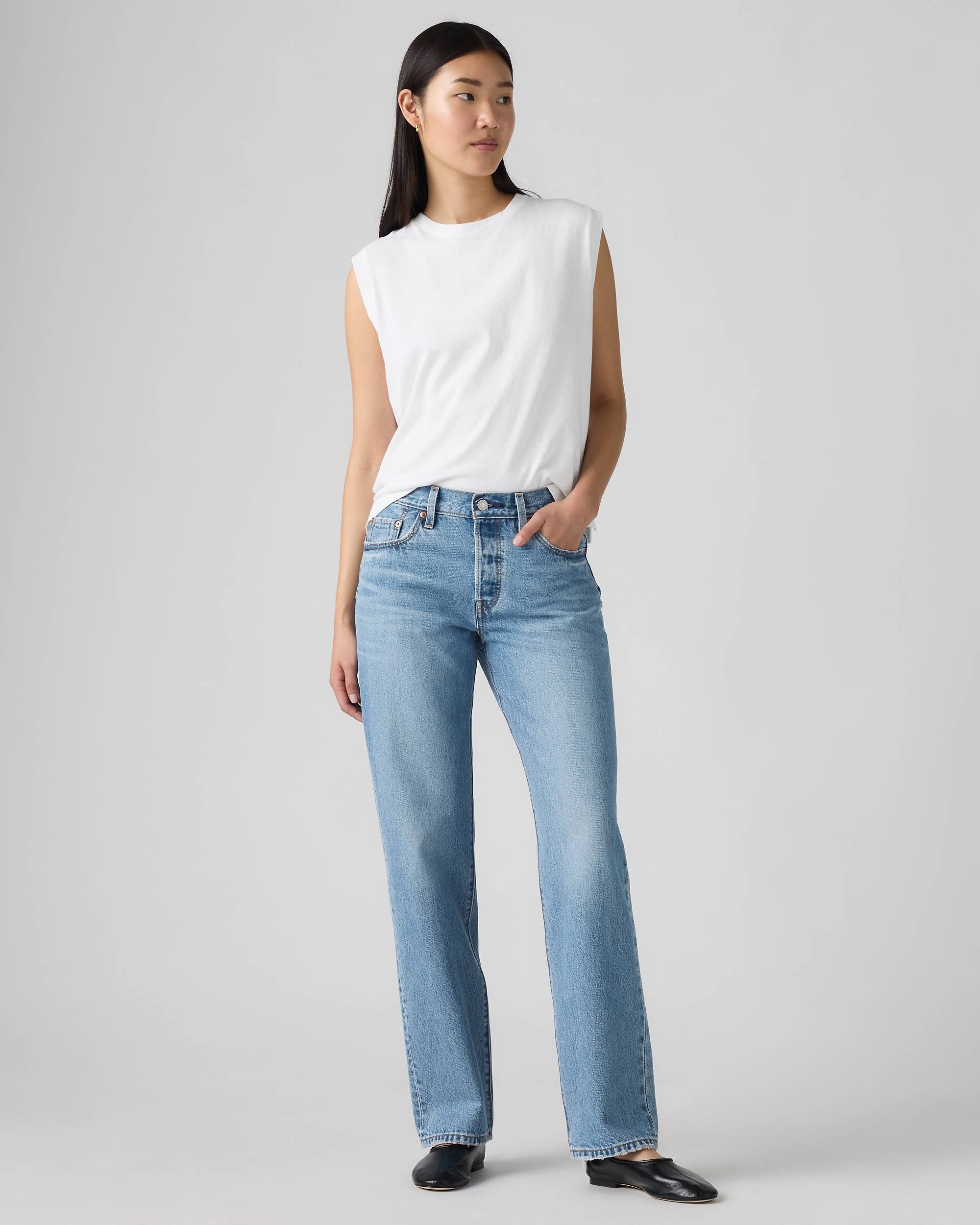Levi's 501 90's Women's Jeans in medium wash