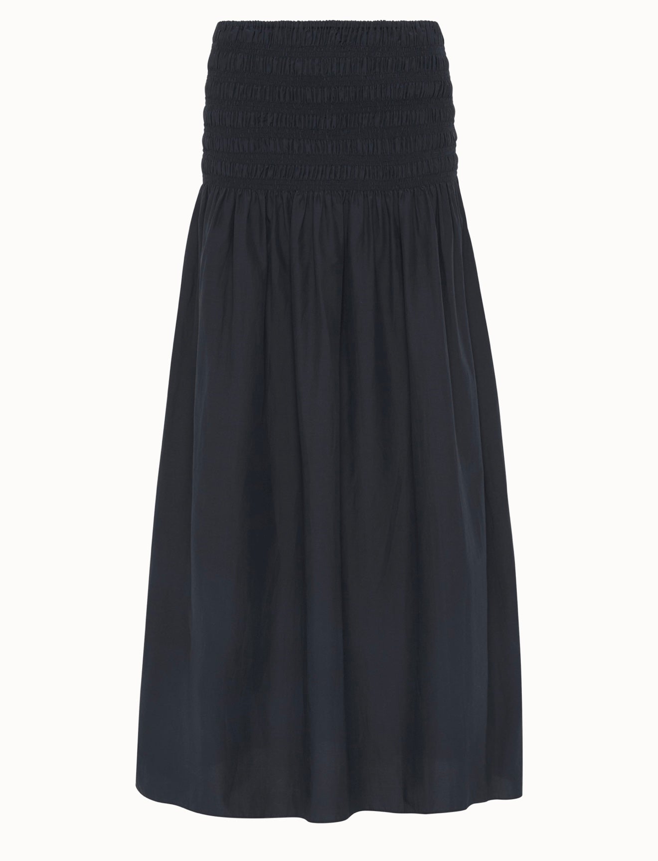 Faithful The Brand - Baia Midi Skirt Black & Cropped Top