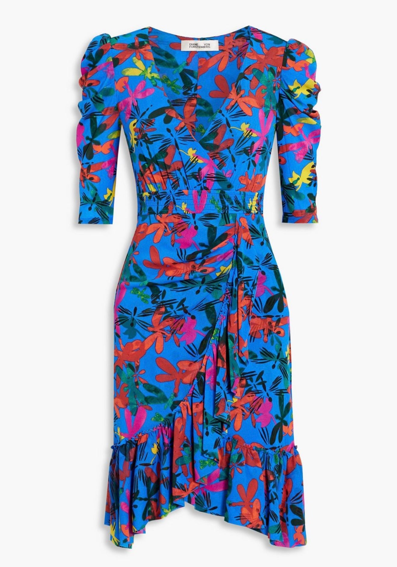 DIANE VON FURSTENBERG - Eldoris Midi Mesh Dress