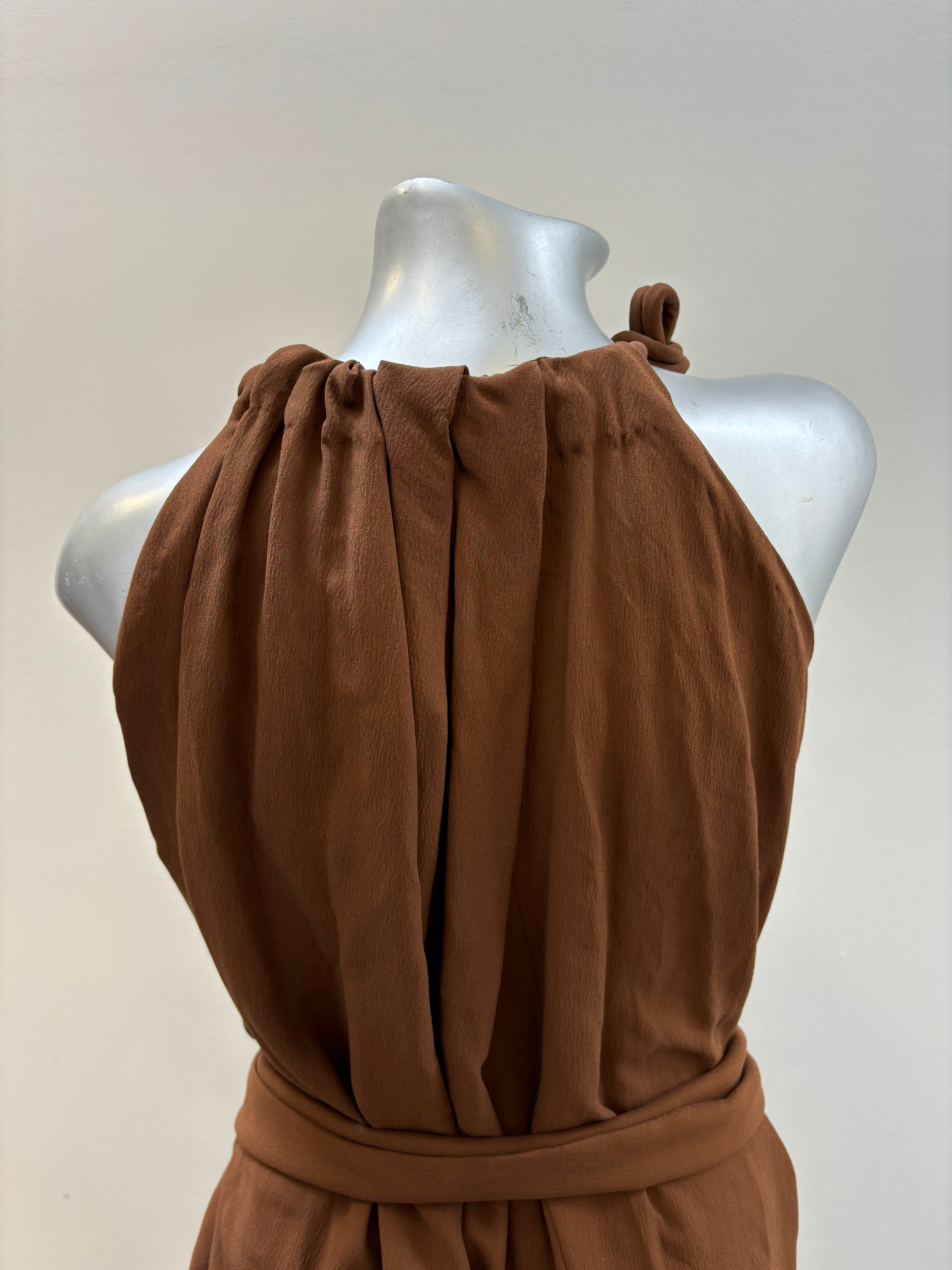 Lanvin Long Grecian Dress