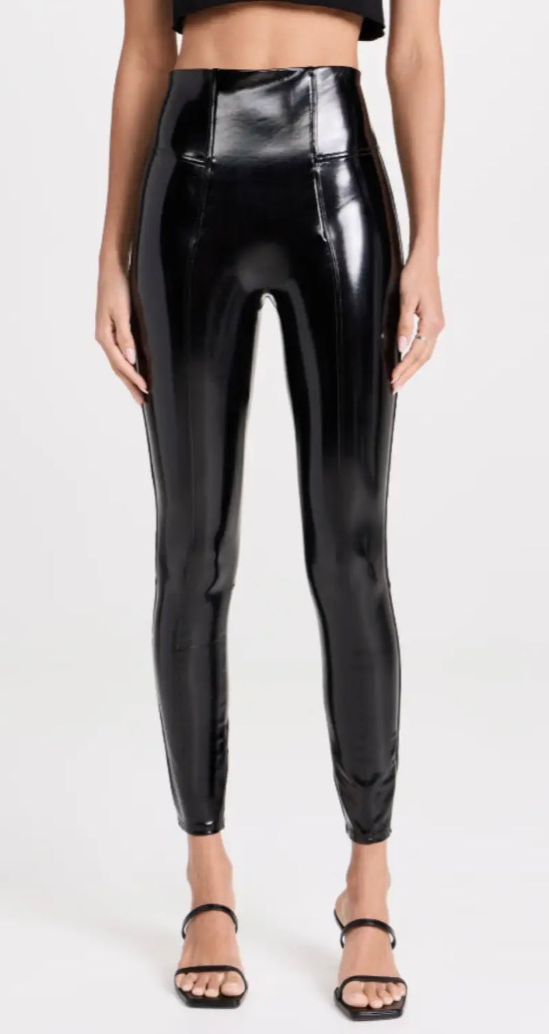 SPANX
Faux Patent Leather Leggings