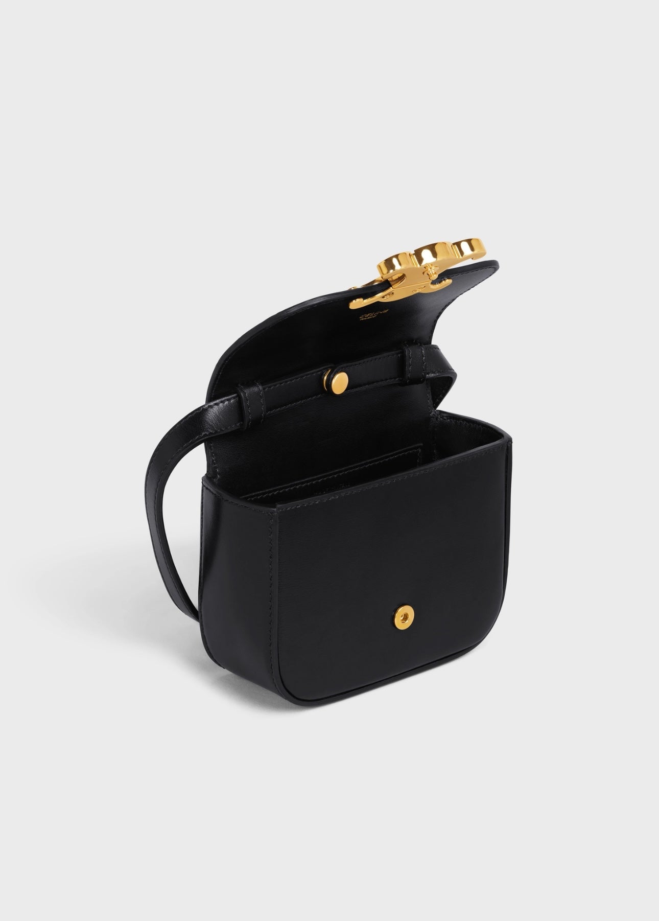 CELINE - MINI CLAUDE IN SHINY CALFSKIN