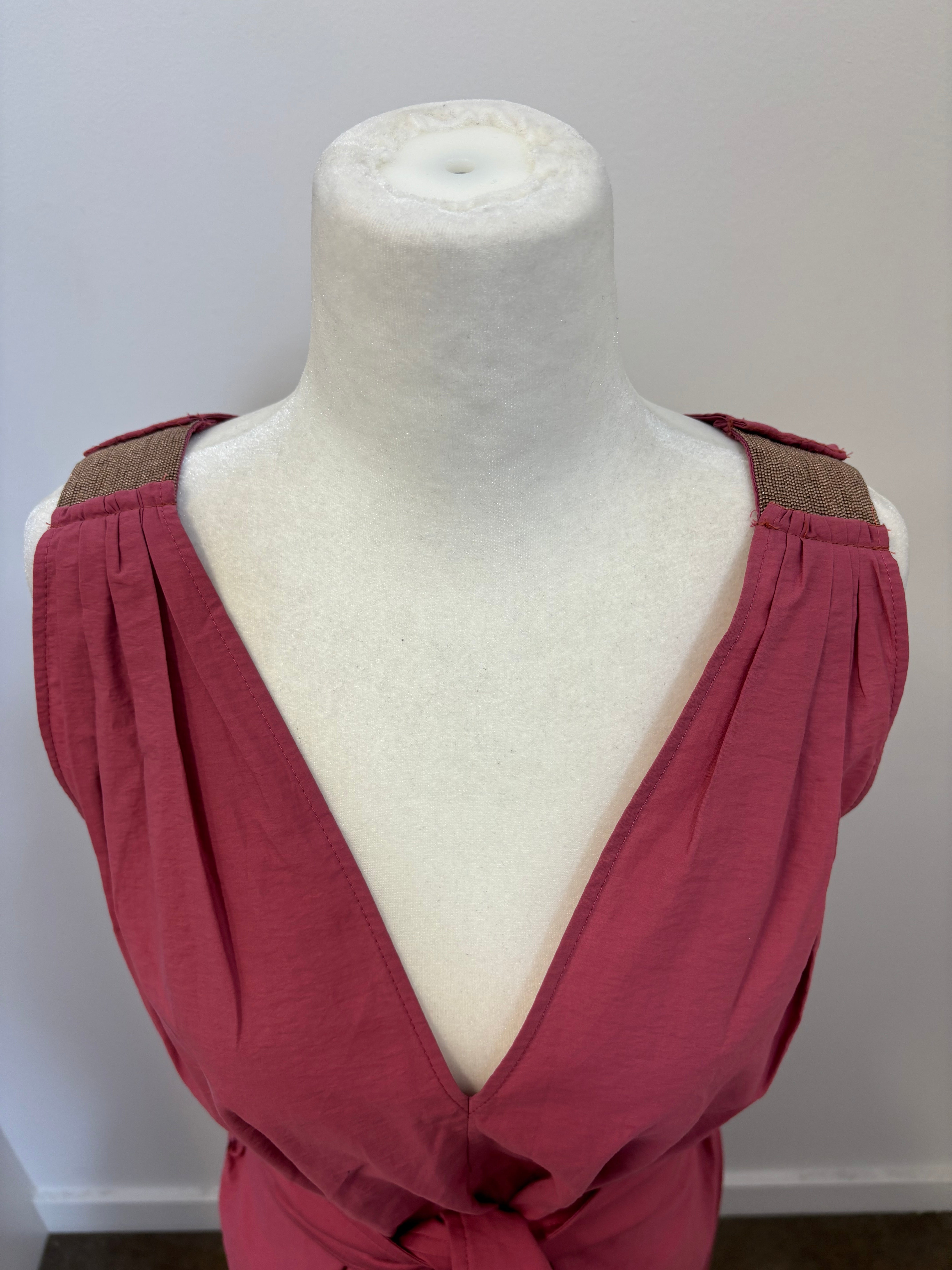 Brunello Cucinelli Dress with Monili Shoulder