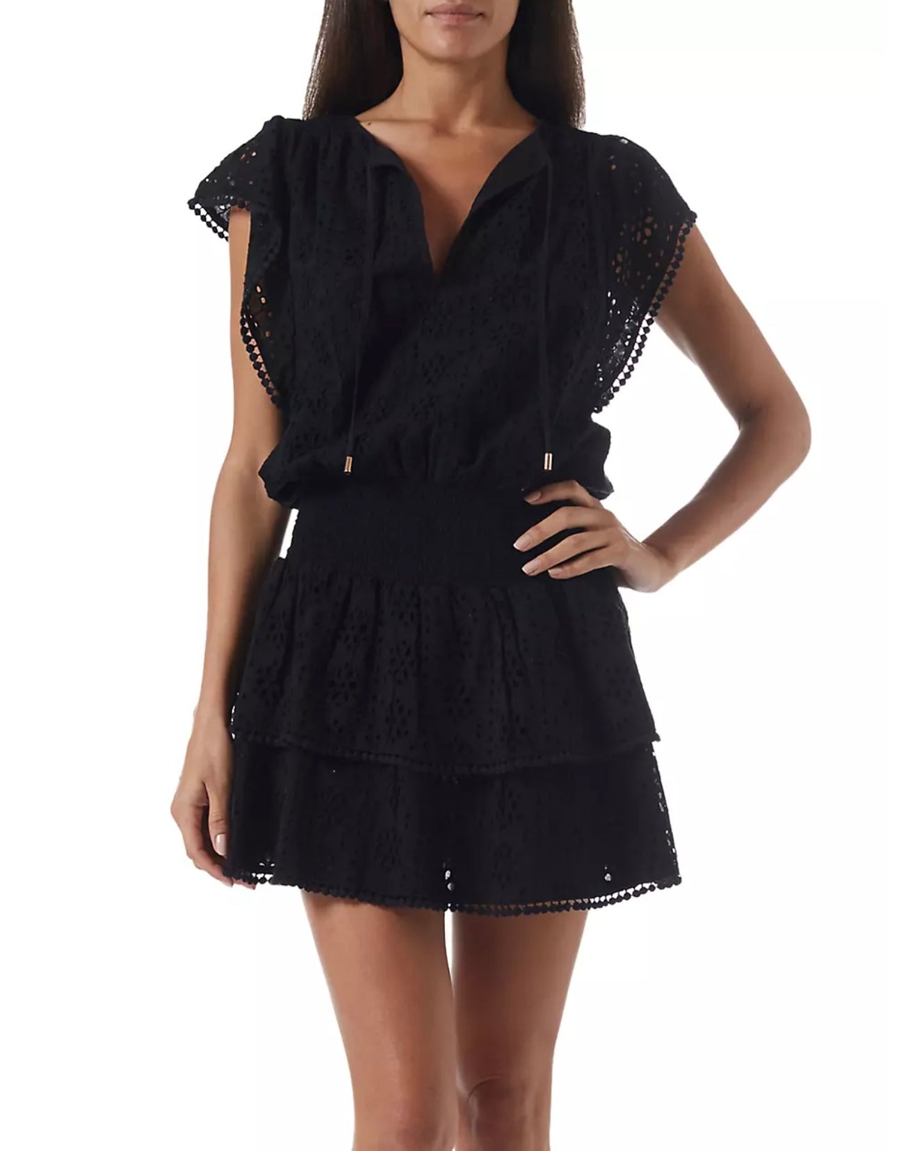 Melissa Odabash
Keri Eyelet Minidress
