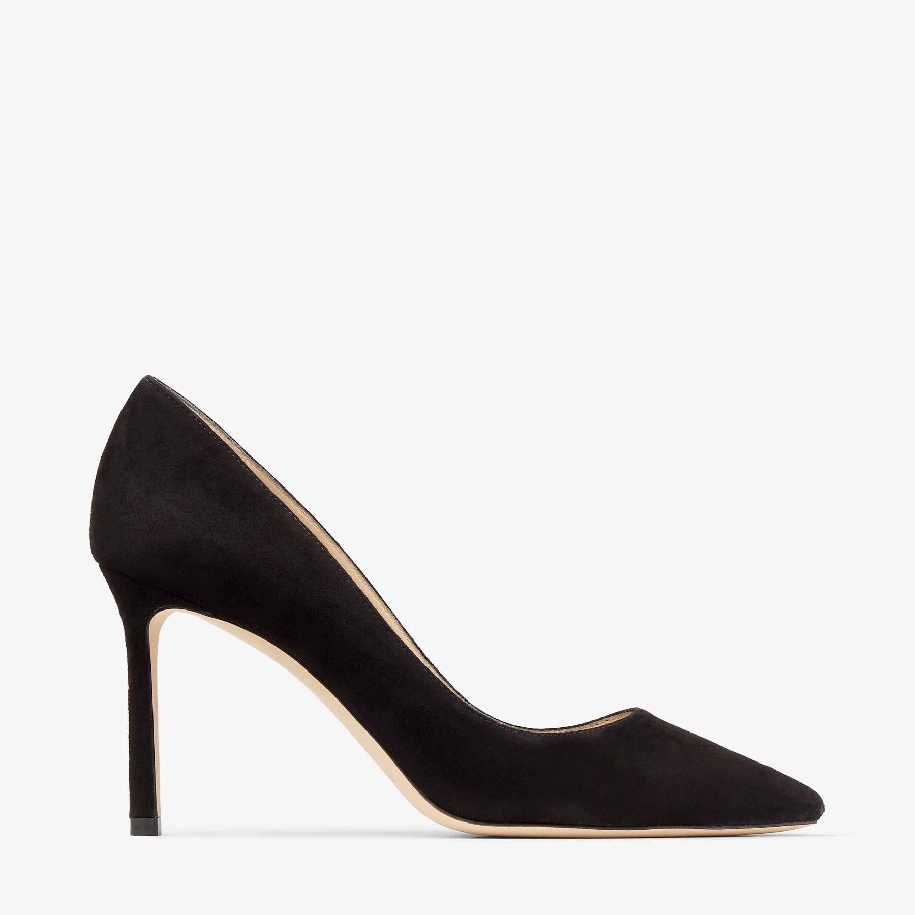 JIMMY CHOO black suede pumps