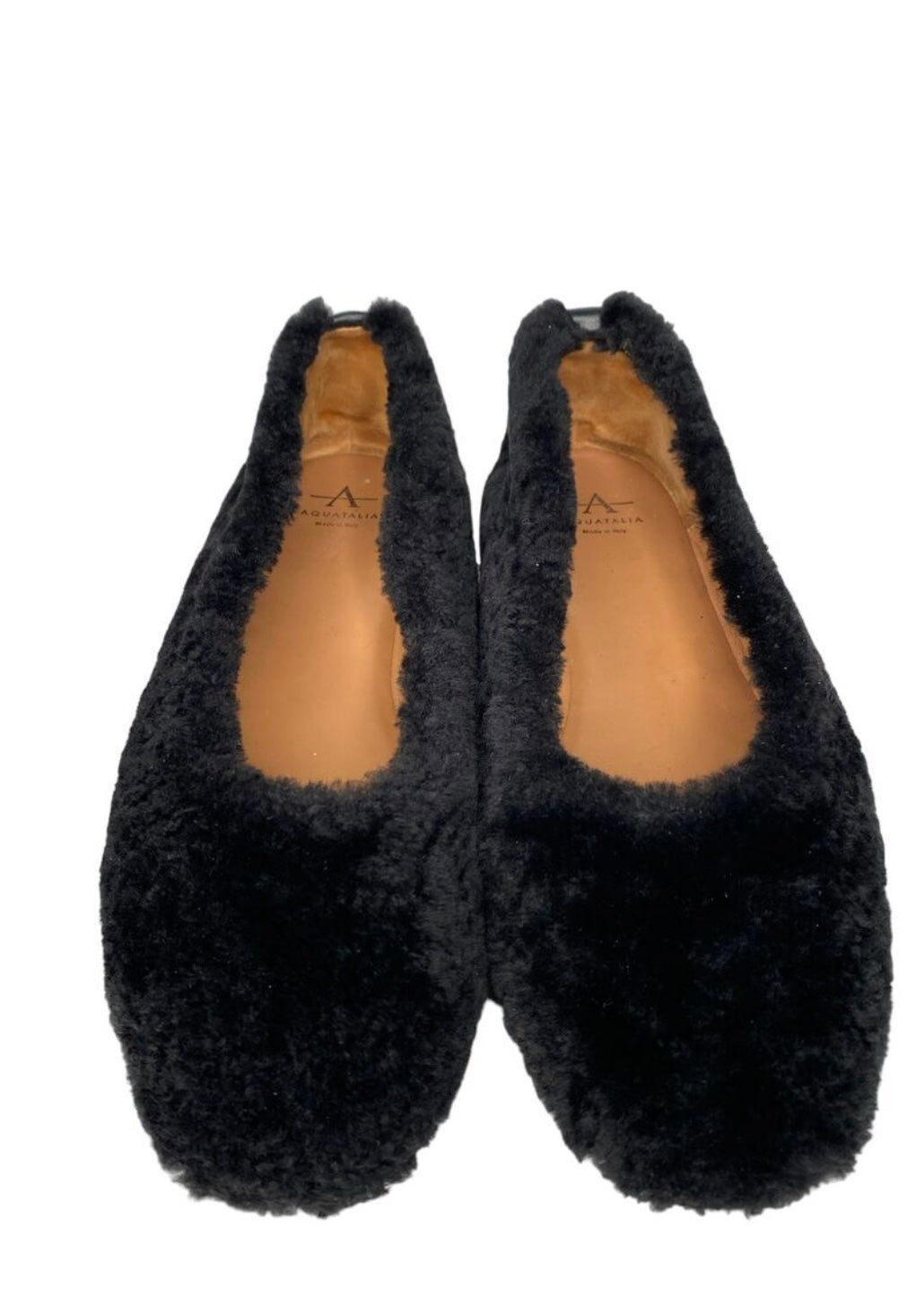 Aquatalia Brinley Shearling Ballet Flats