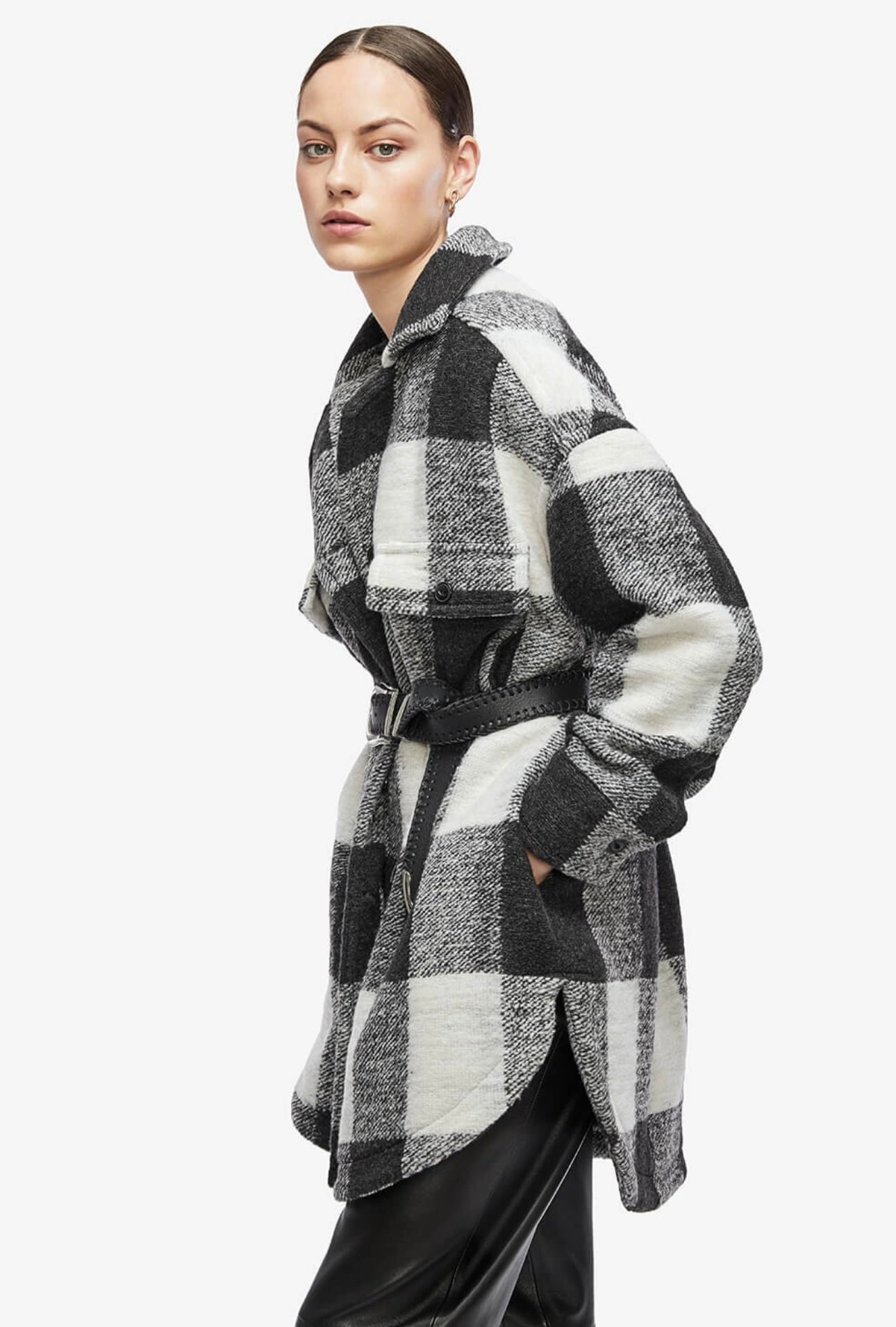 Anine Bing - Maeve Buffalo Check Jacket