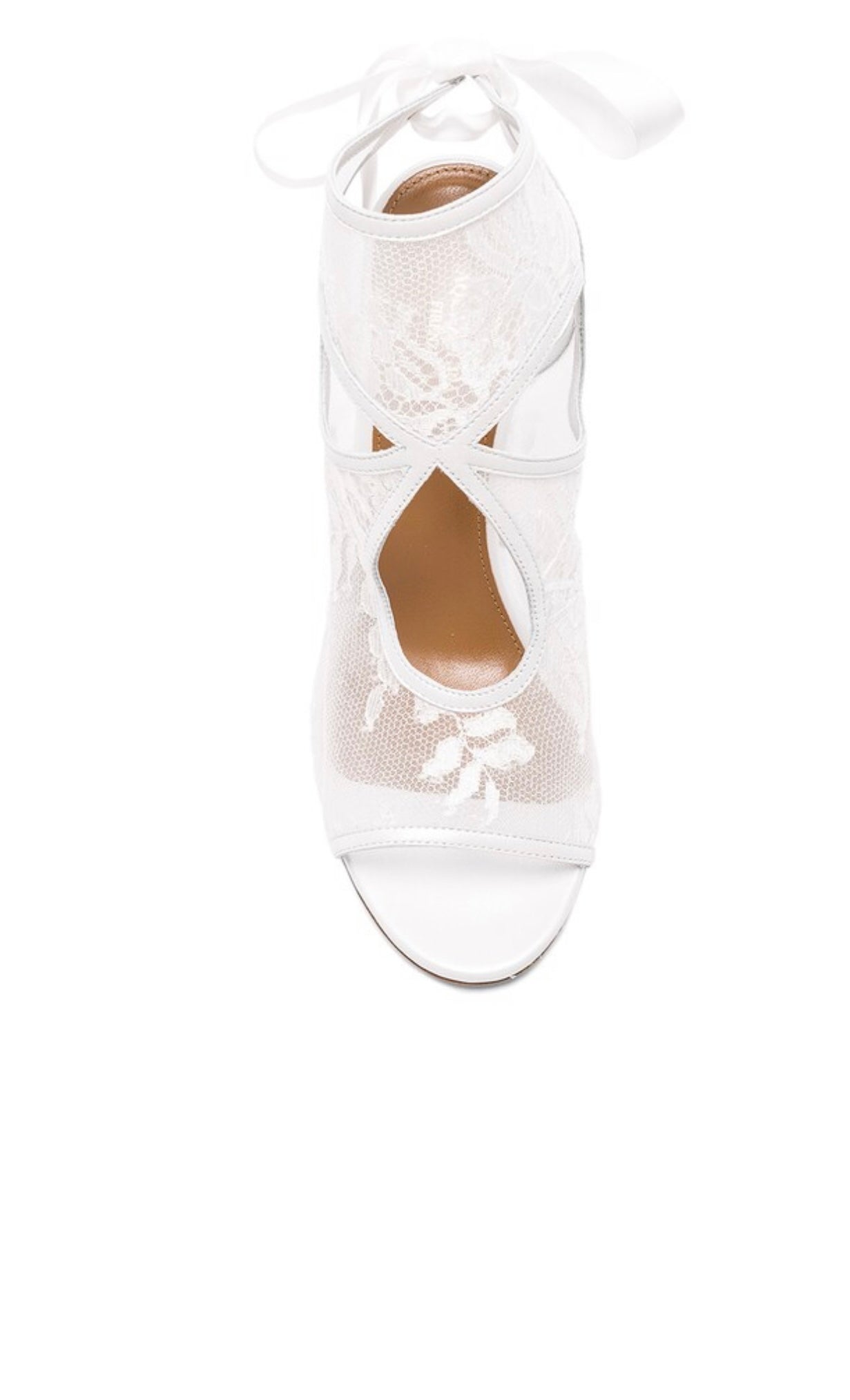 Aquazzura
Sexy Thing Bridal 105mm Pump, White