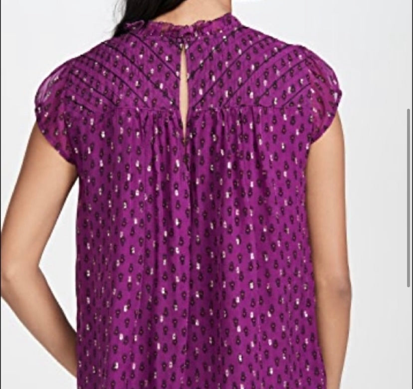 Ba&Sh Ruffle Blouse