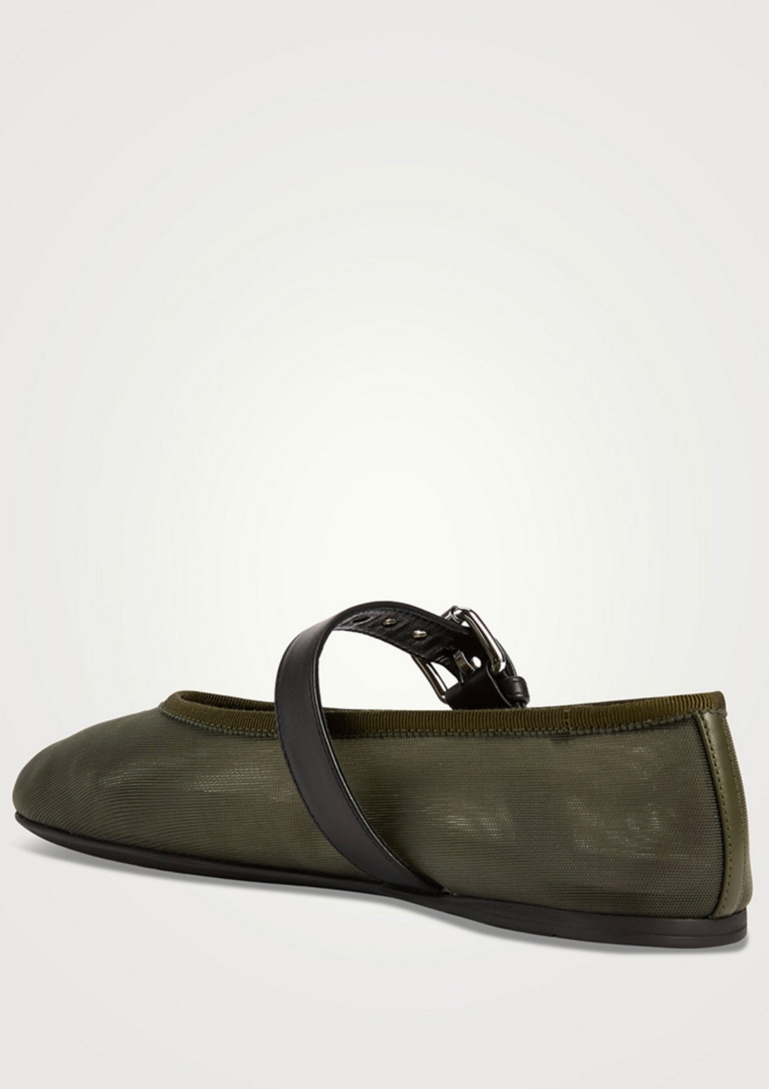 MIU MIU
Mesh Mary Jane Ballerina Flats