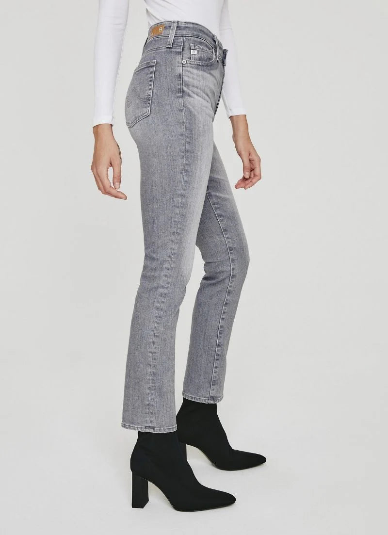 AG JEANS grey jeans mari crop