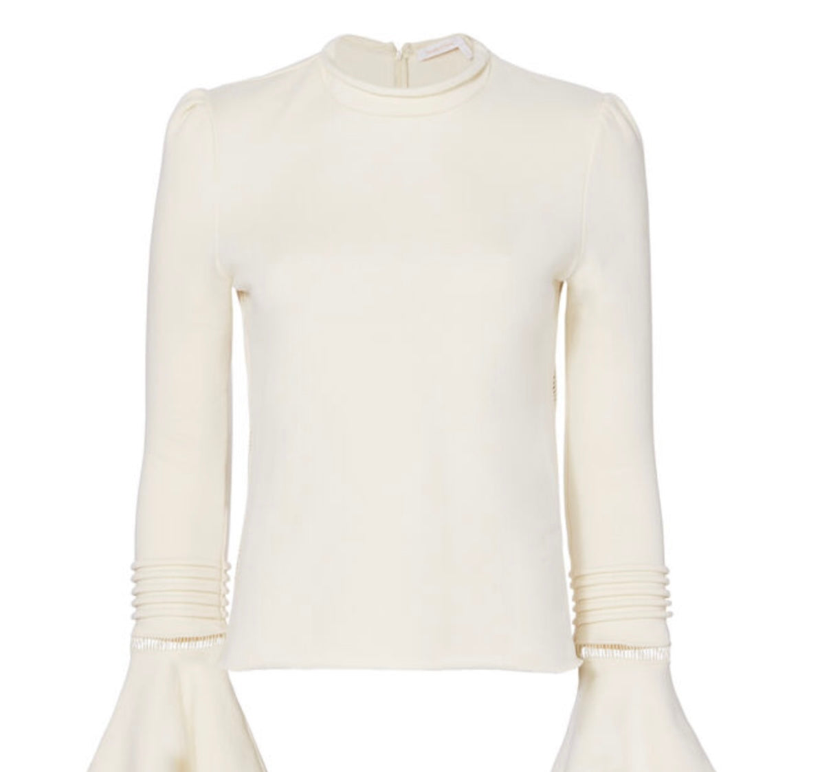 SEE BY CHLOÉ
Trumpet Hem Sweatshirt Top