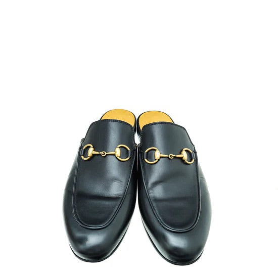 Pre-Loved GUCCI horsebit princetown mules