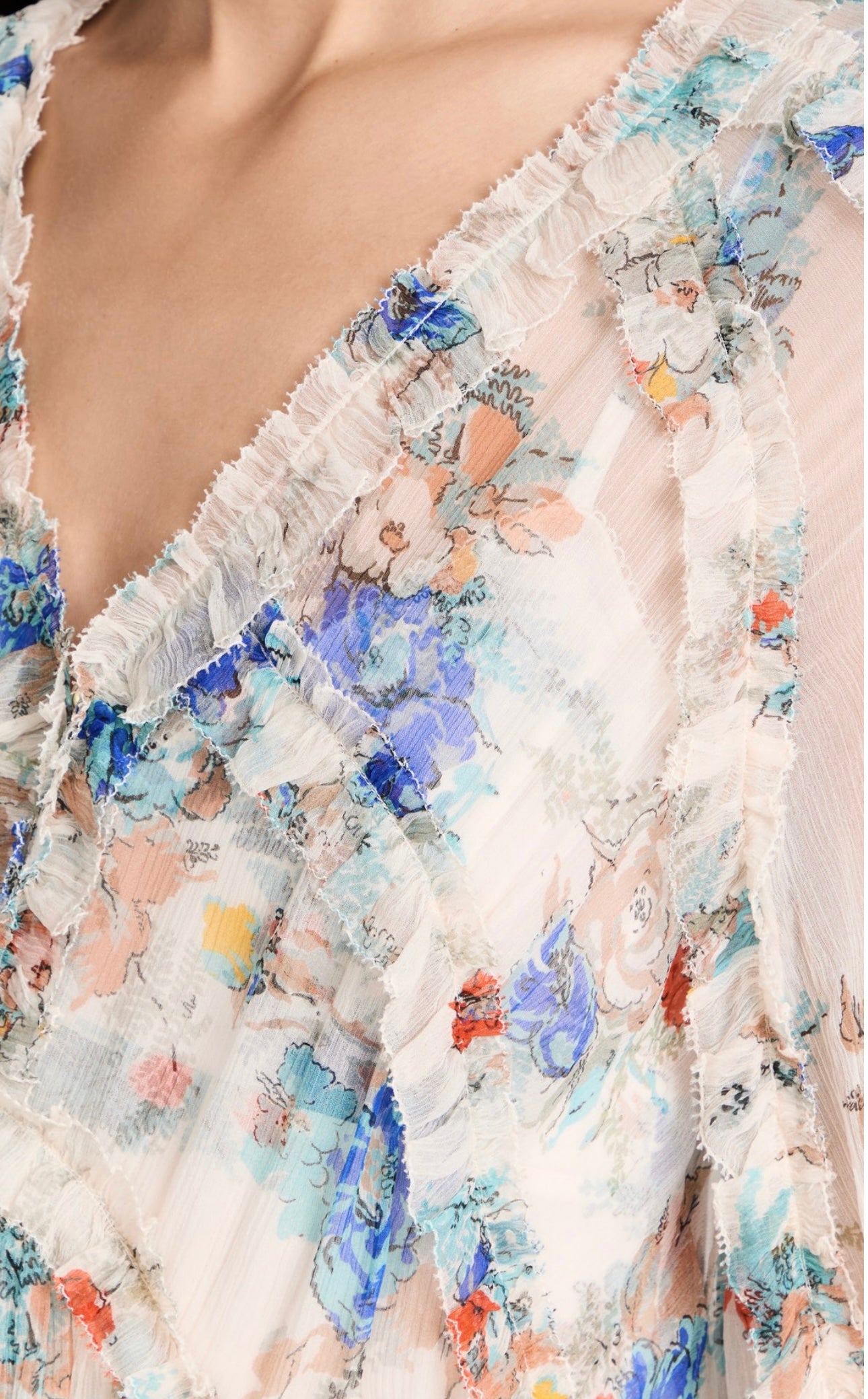 Zimmermann
Clover Frill Billow Mini Dress