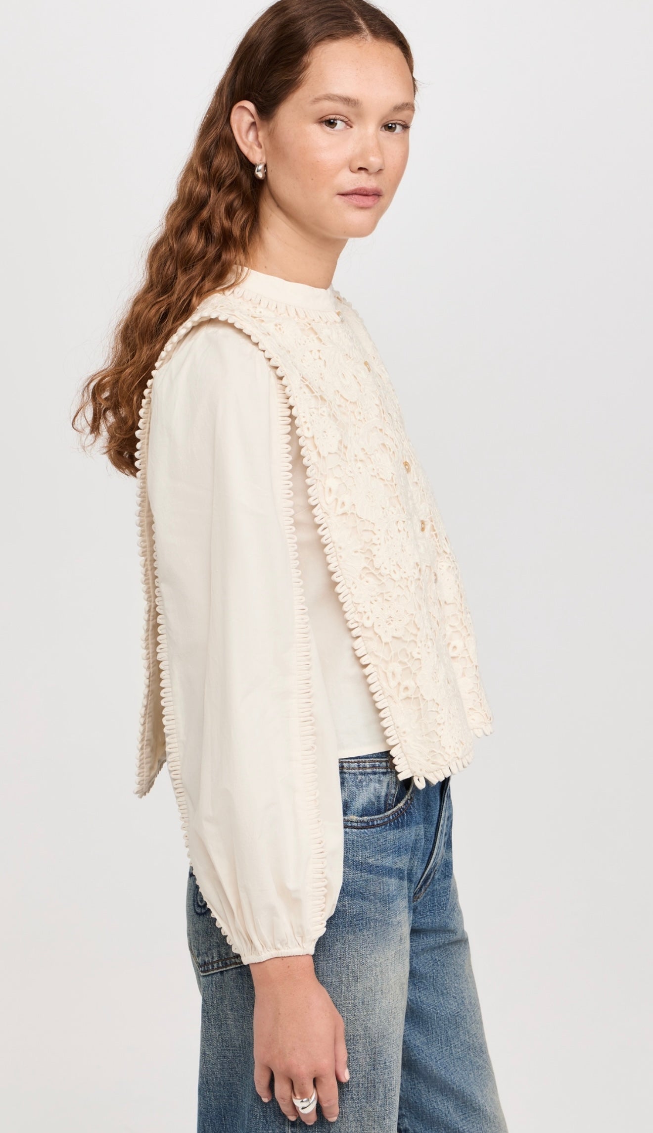 Sea New York - Sabine Embroidery Top
