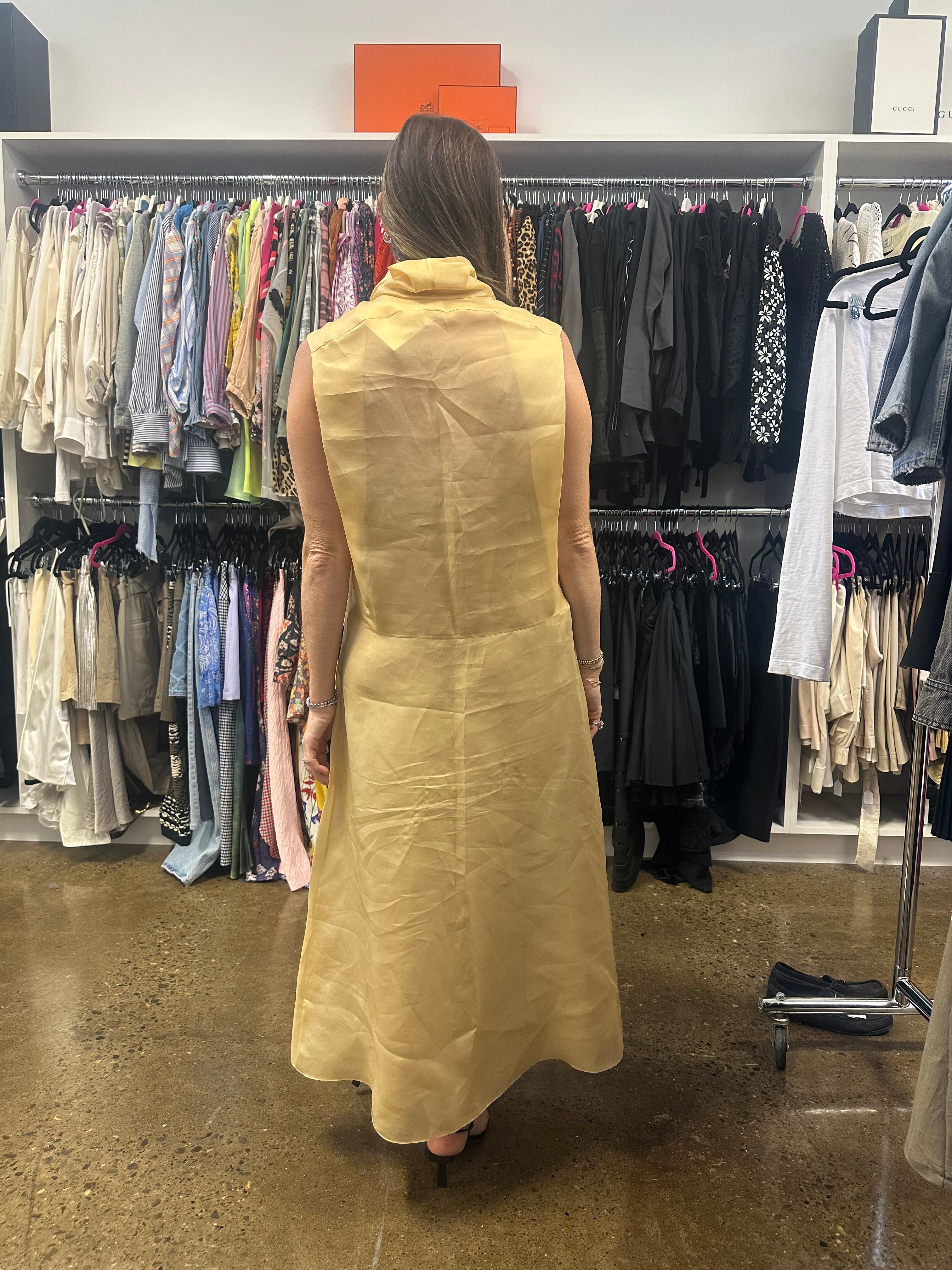 THE ROW - SILK ORGANZA DRESS