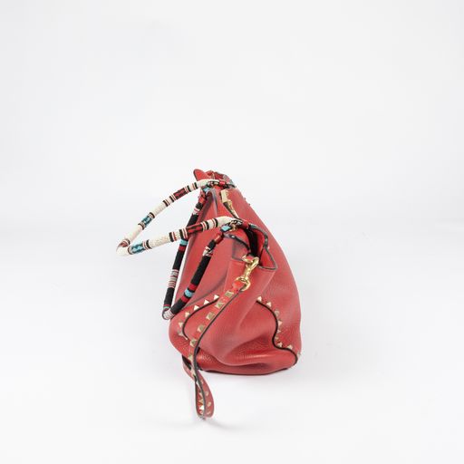 Valentino - Rockstud and Beaded Tote Bag
