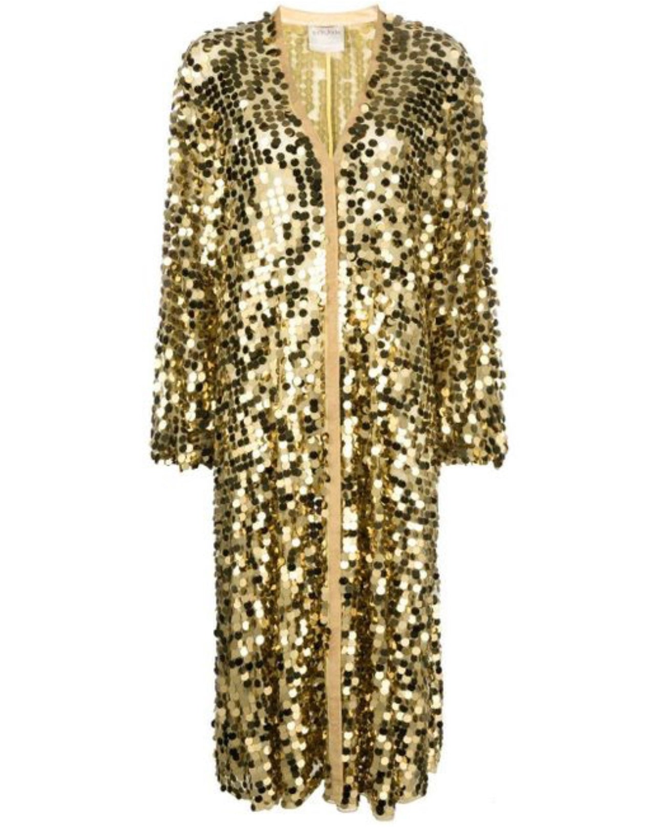 FORTE FORTE - SEQUIN EMBELLISHED COAT