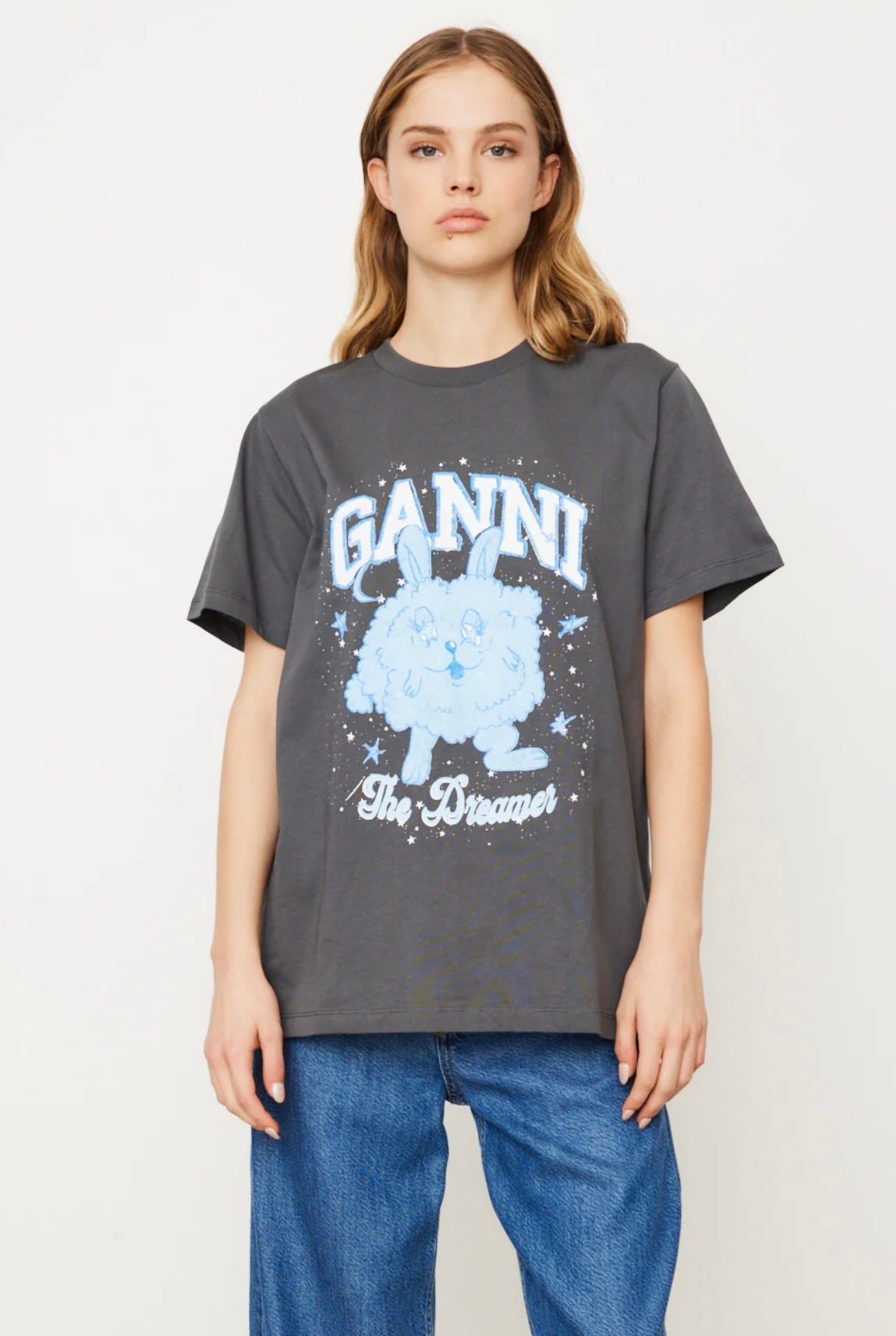 GANNI -
Dream Bunny T-Shirt