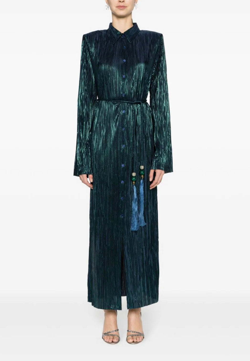 Sabina Musayev
Tatiana pleated maxi dress