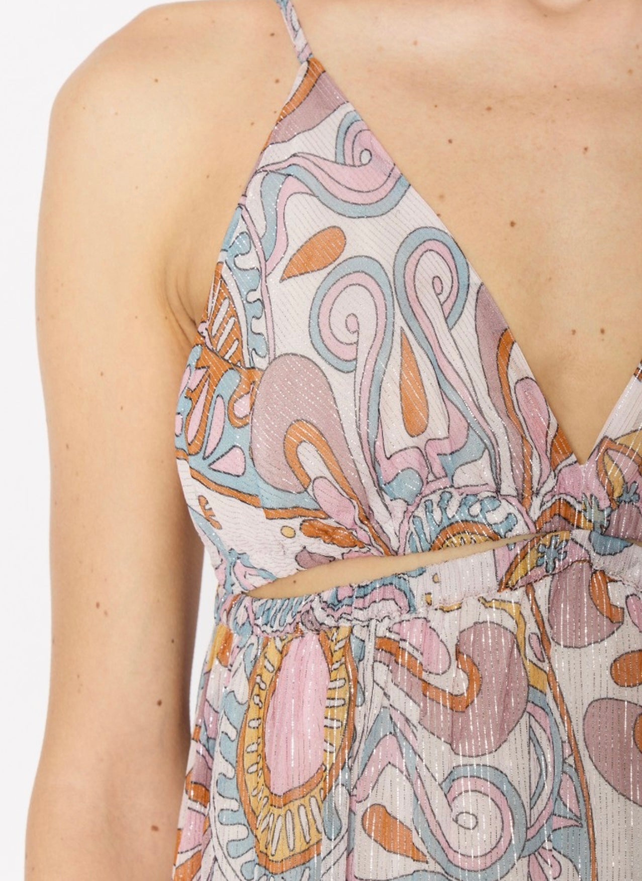 BERENICE Raven, Stapless Long Flowing Dress