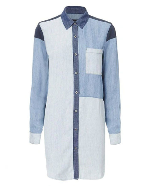 Rails Denim Patchwork Dress/Top