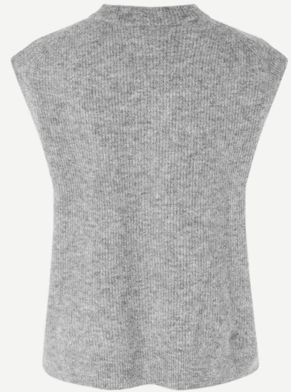 SAMSOE SAMSOE NOR VEST IN GREY MELANGE