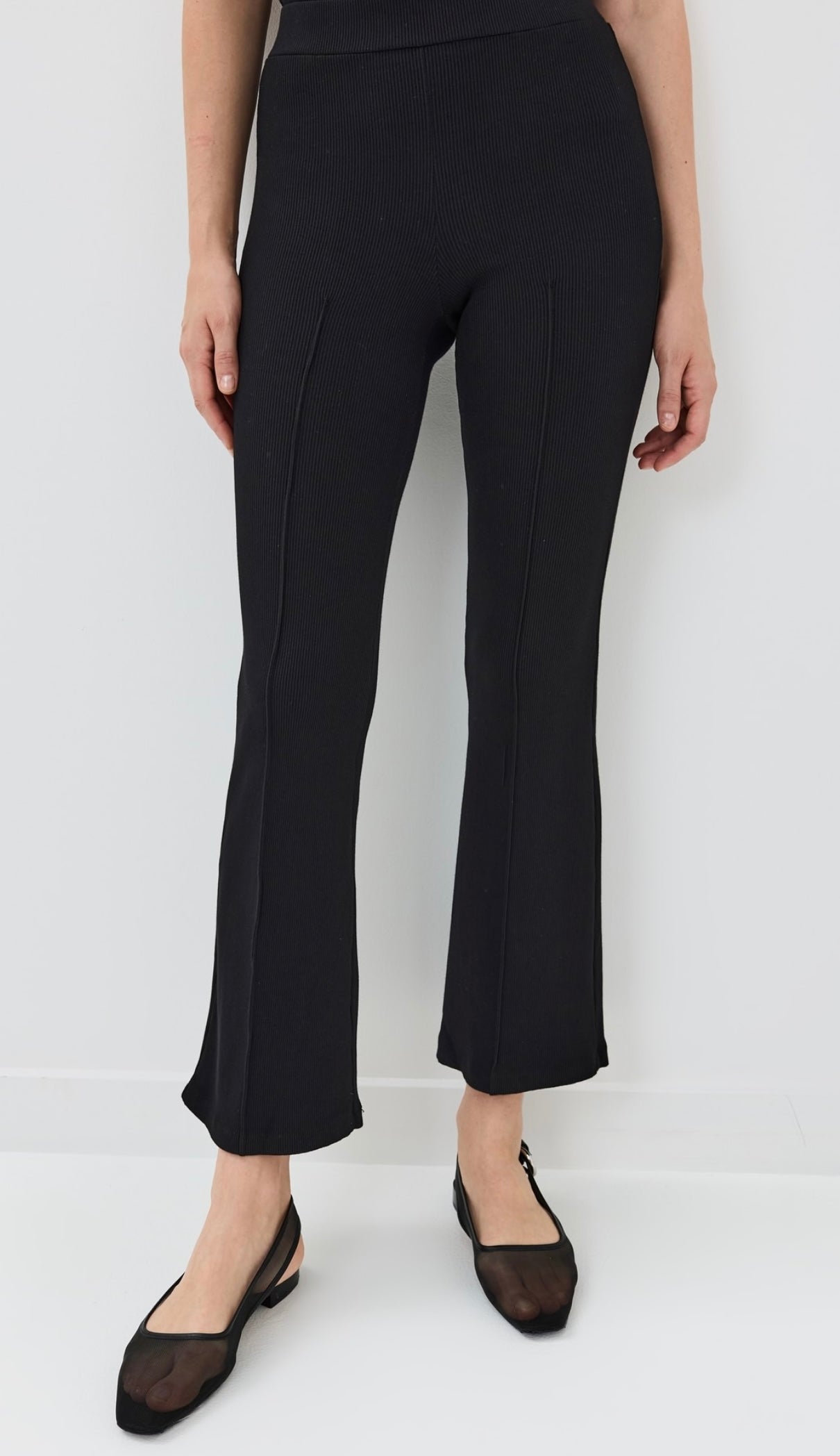 DONNI.
The Rib Kick Flare Pants