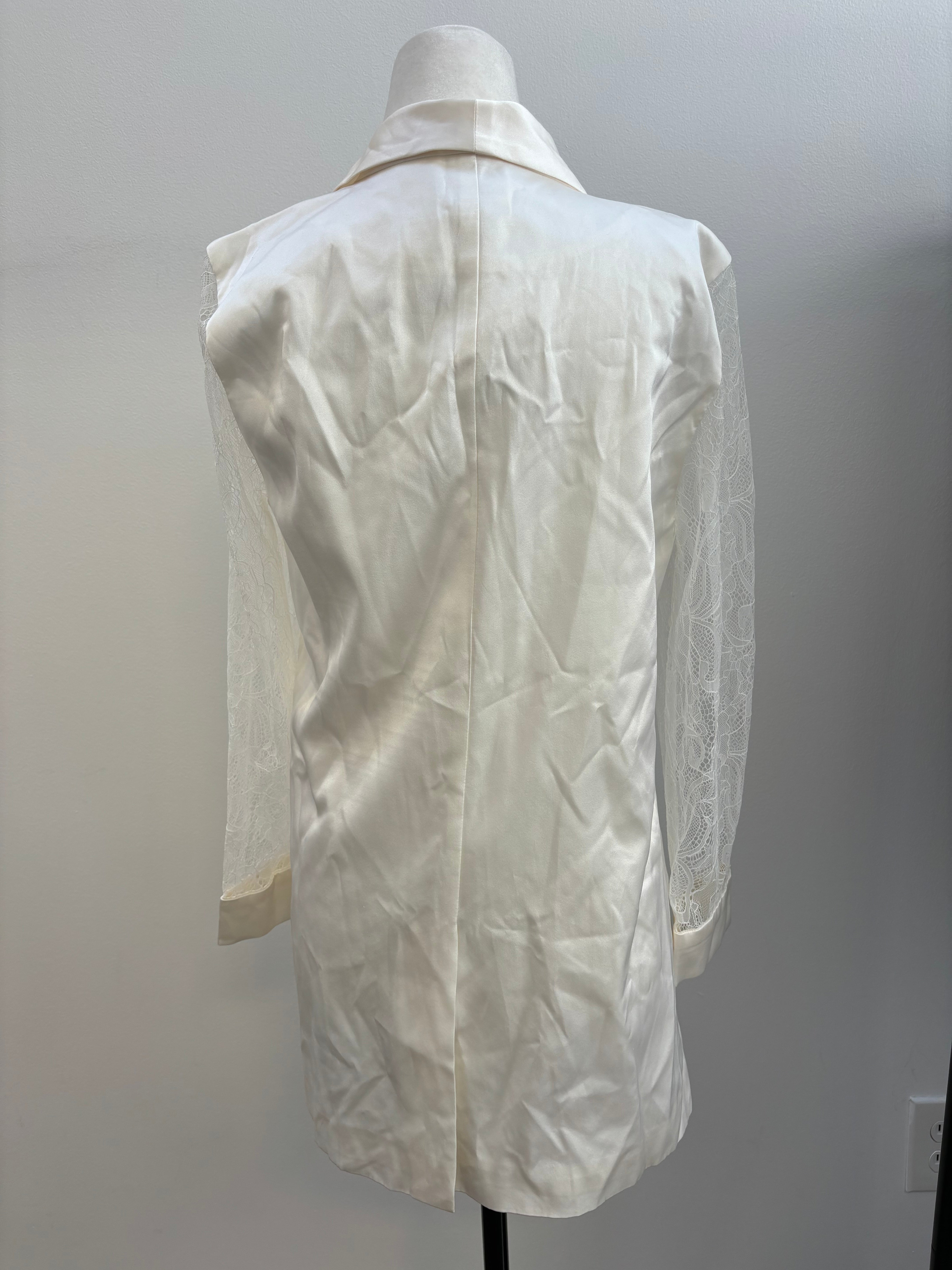 Cami NYC Silk and Lace Blazer