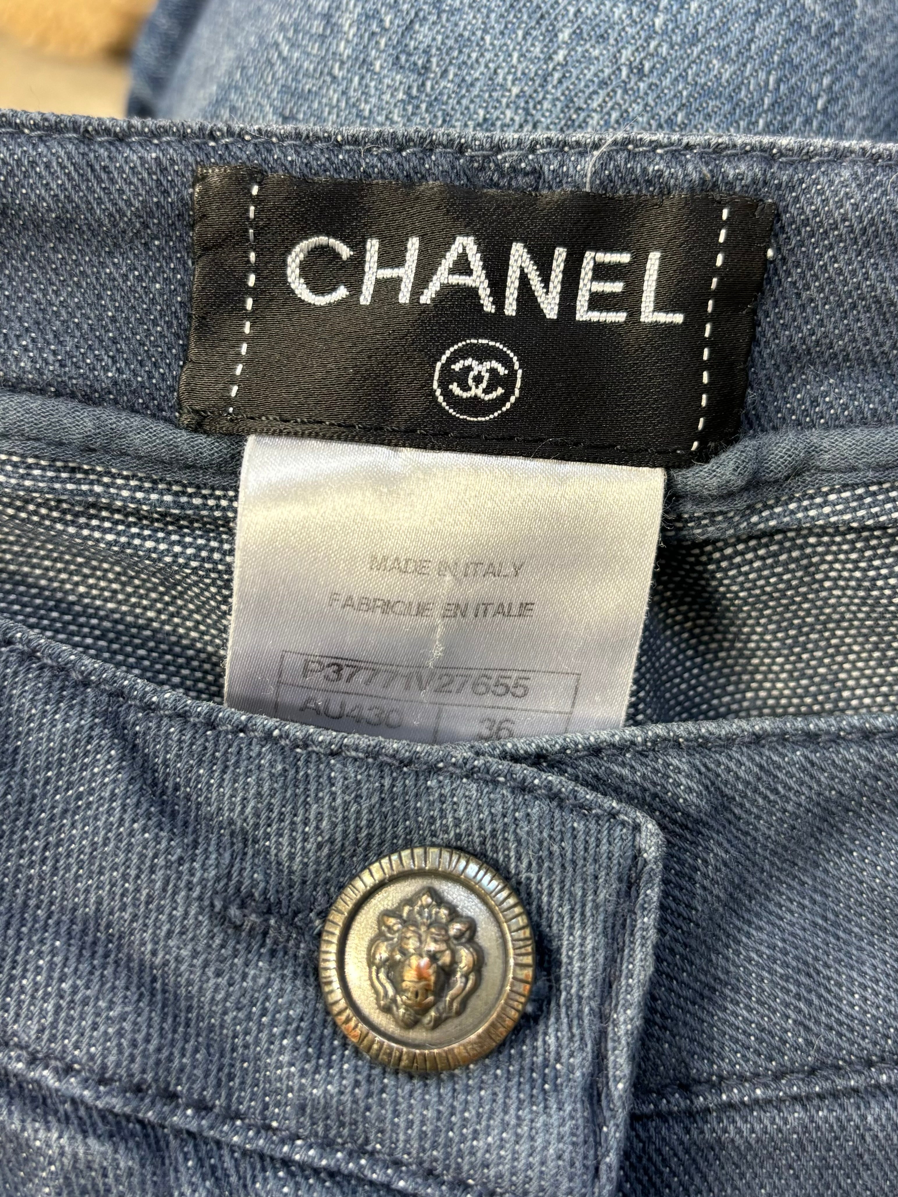 Chanel Blue Jeans