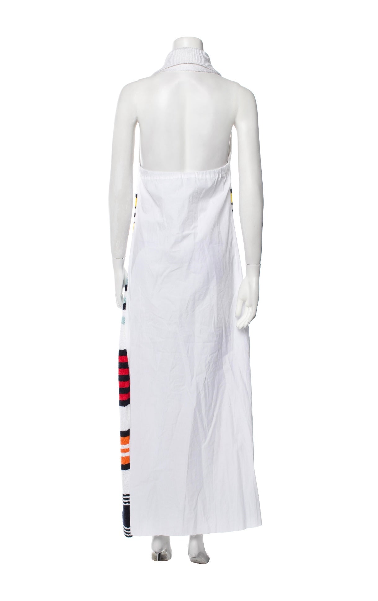 Rosie Assoulin - Rainbow Striped Knitted Sweater Dress