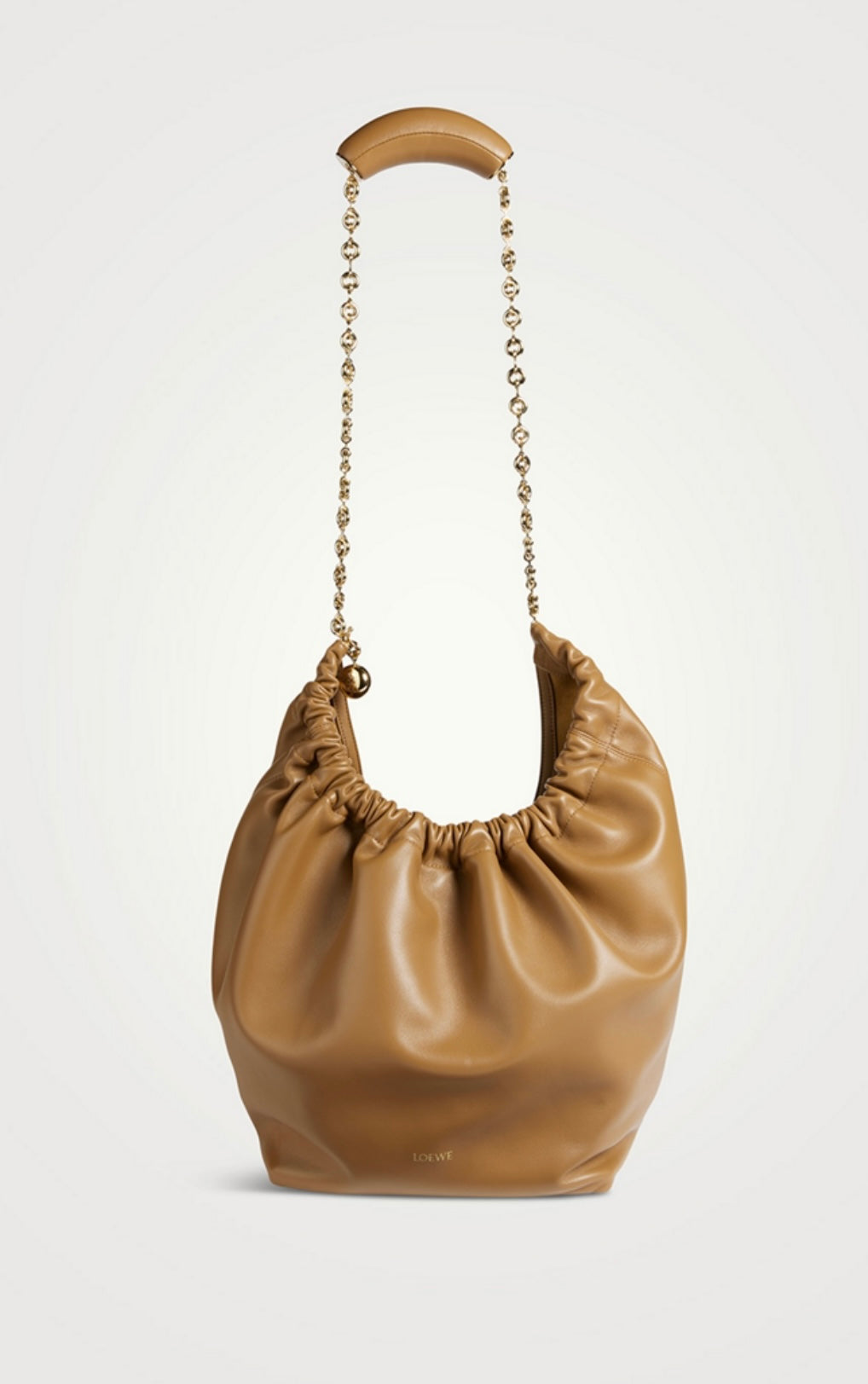 LOEWE - MEDIUM TAN SQUEEZE BAG