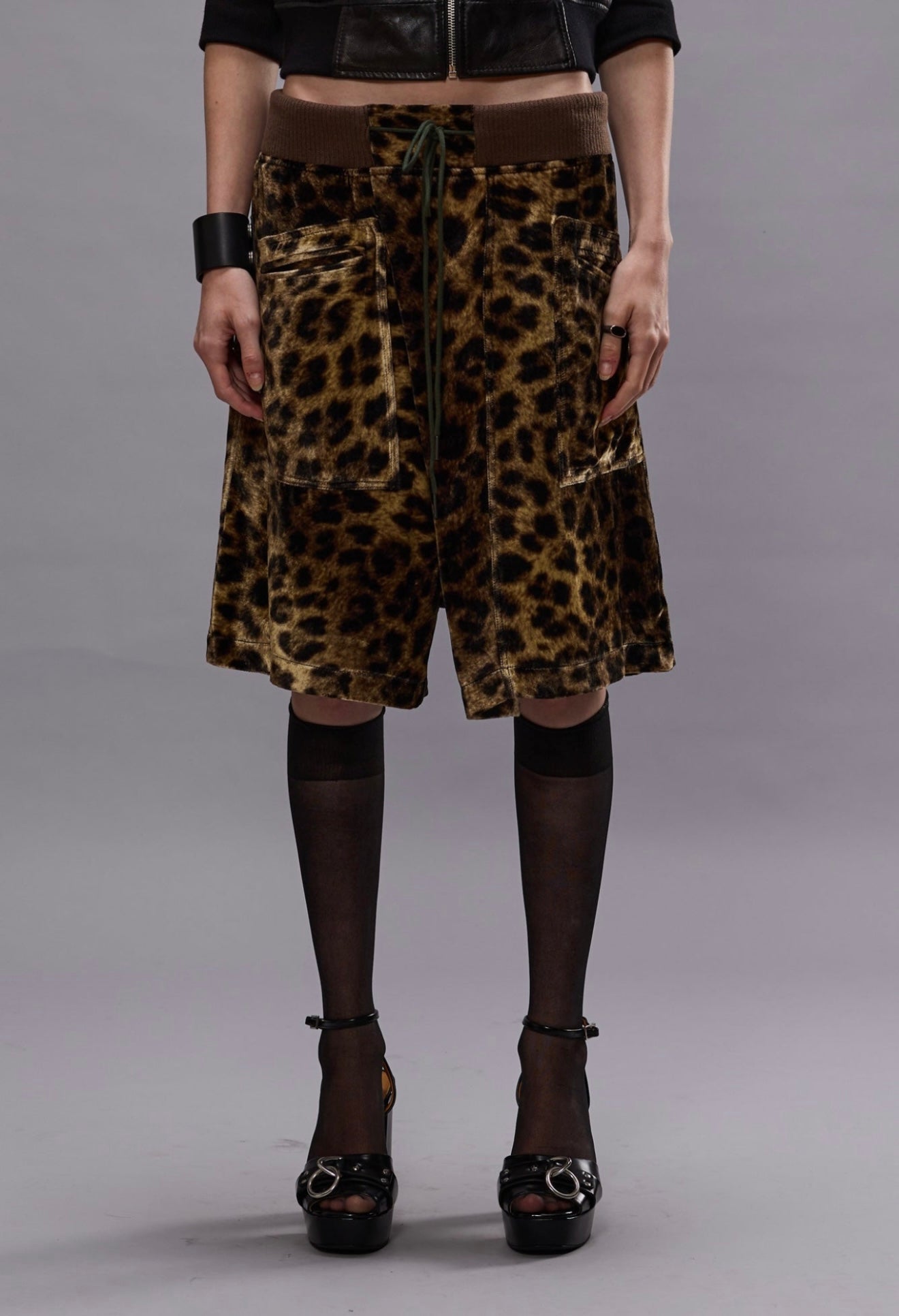 R13 - crossover shorts