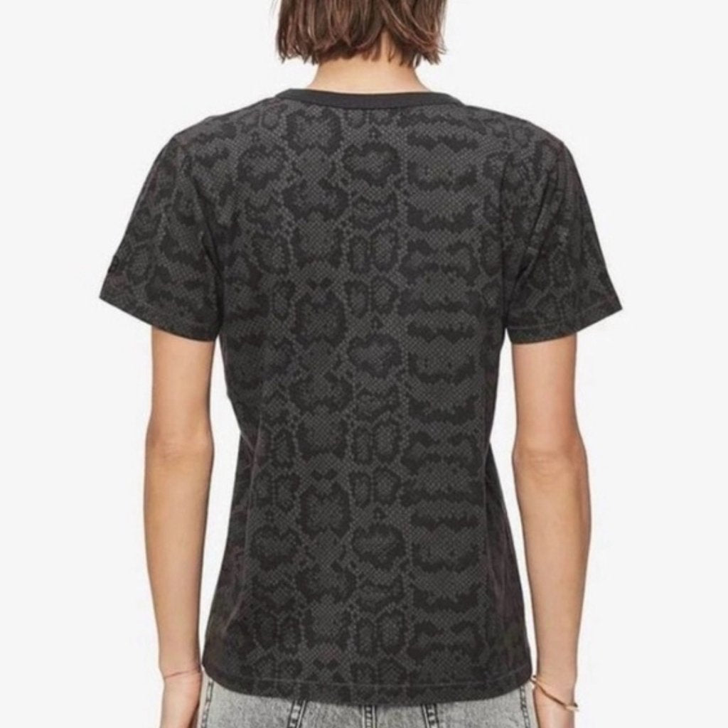 Anine Bing Snake Print TShirt
