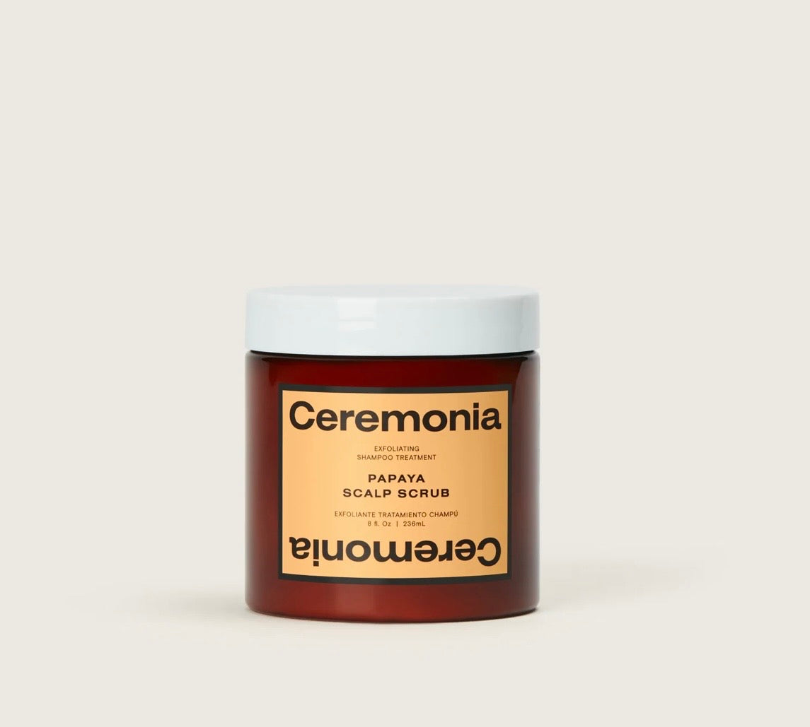 Ceremonia Papaya Scalp Scrub, 236ml