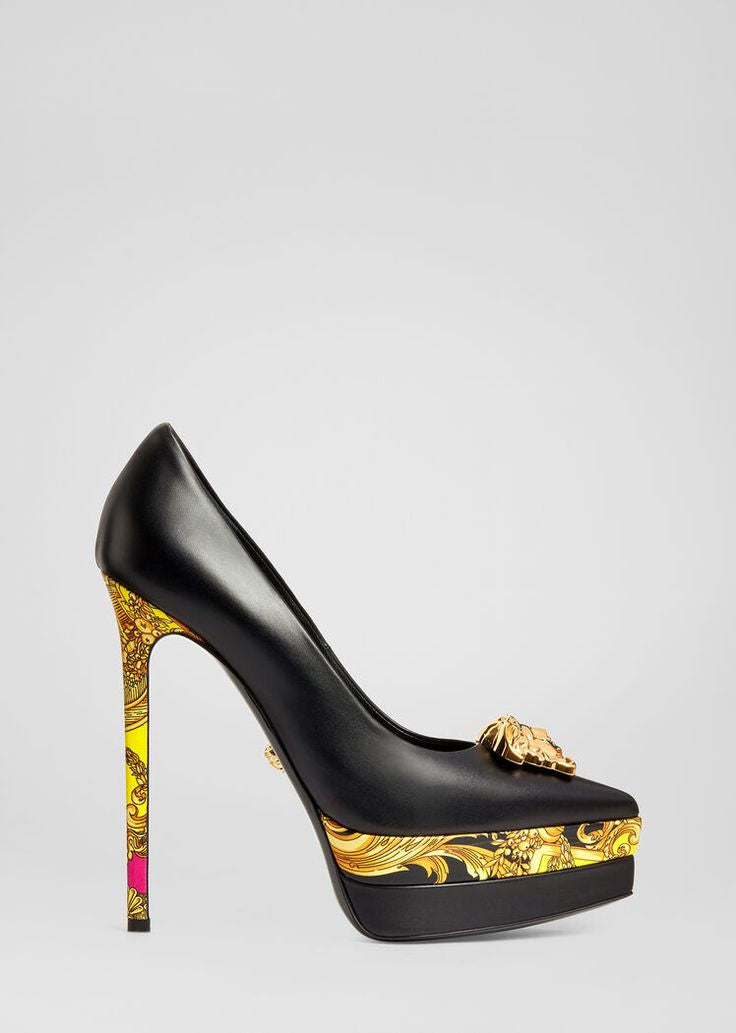 VERSACE medusa pumps