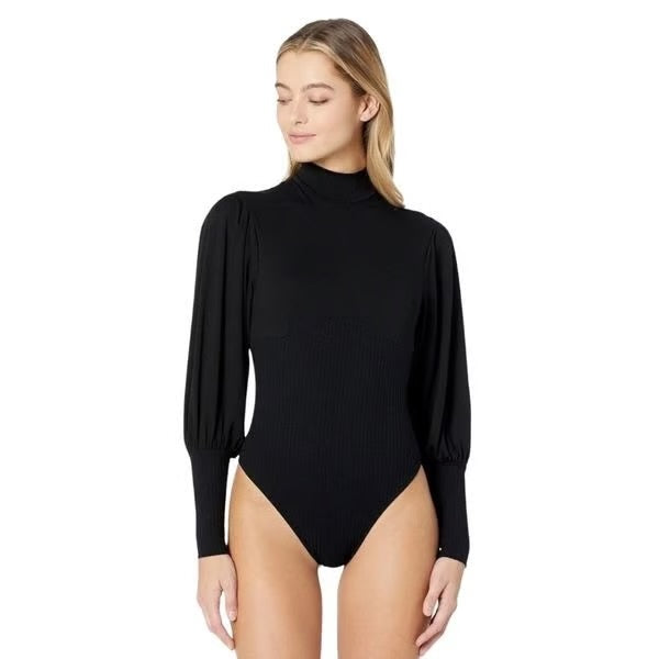 ONLY HEARTS NYC black wide arms bodysuit