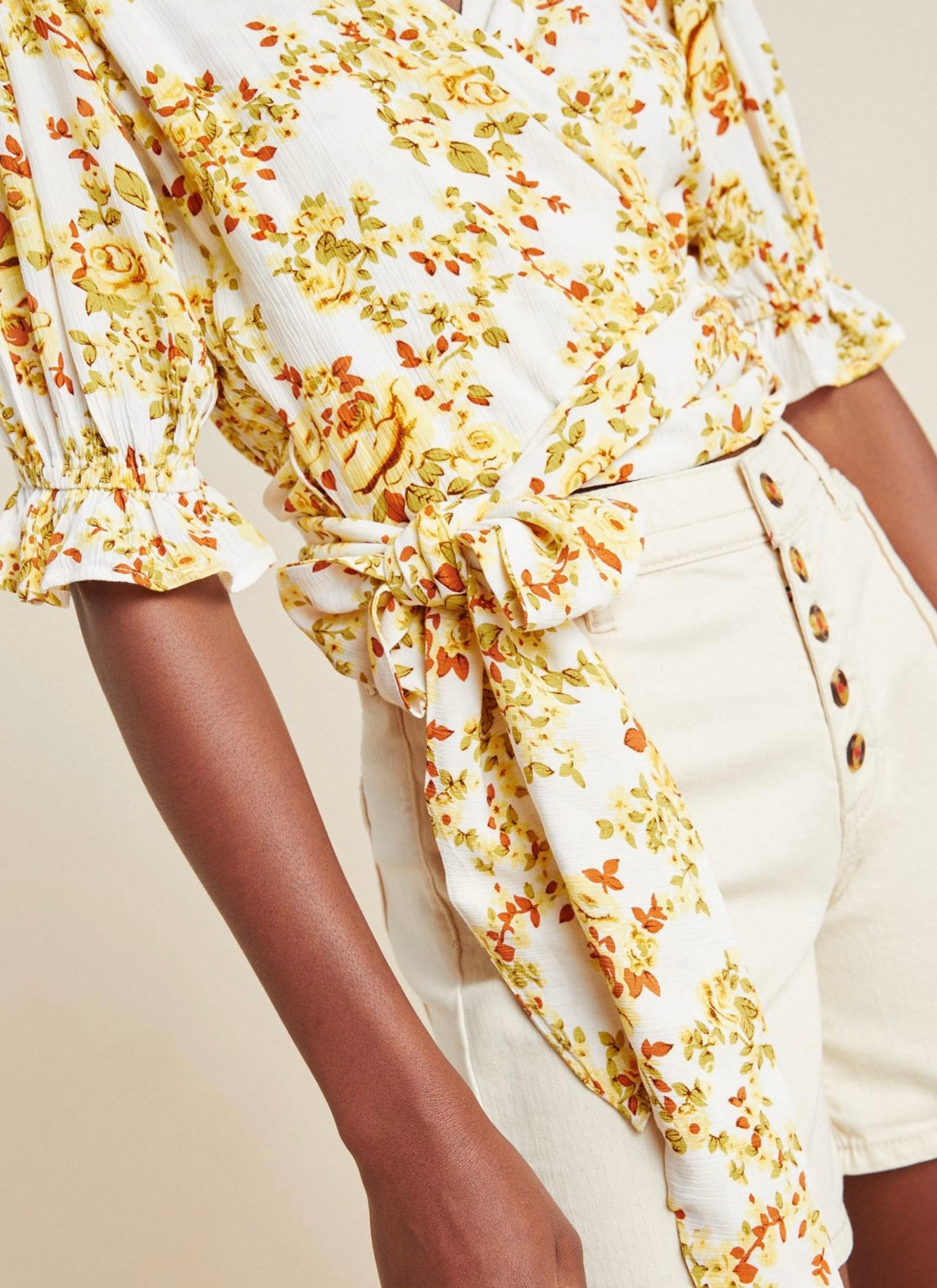 Faithful The Brand - Floral Print Crop Top