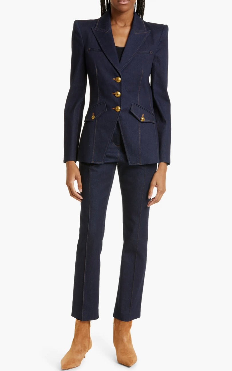 Veronica Beard Denim Set - Blazer and Pants
