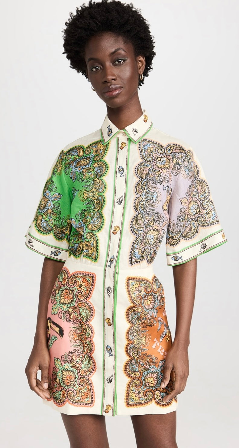 Alemais
Trippy Troppo Mini Dress