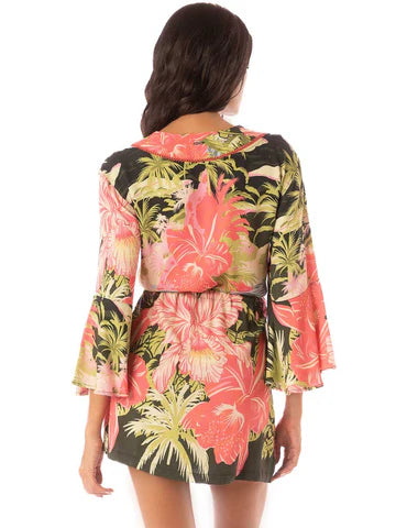 MAGJI tropical print dress