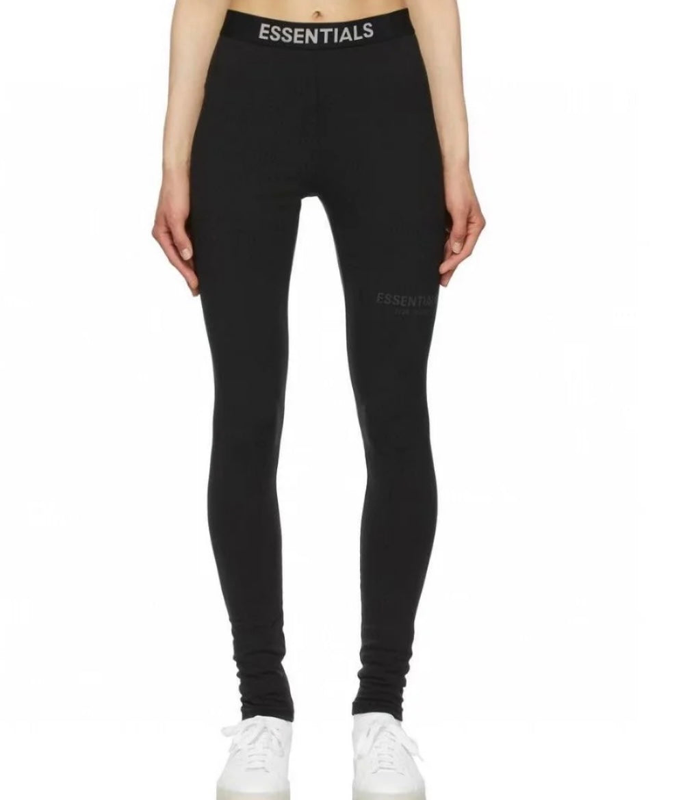 FEAR OF GOD ESSENTIALS
logo waistband leggings