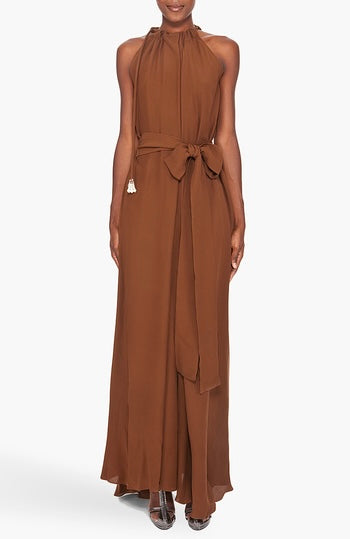 Lanvin Long Grecian Dress
