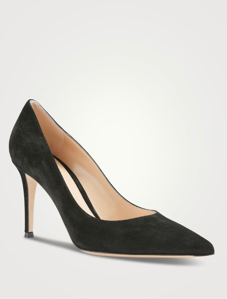 GIANVITO ROSSI
Gianvito 85 Suede Pumps