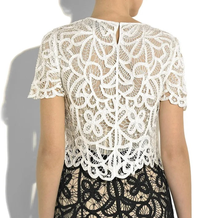 3.1 Phillip Lim Lace Tee