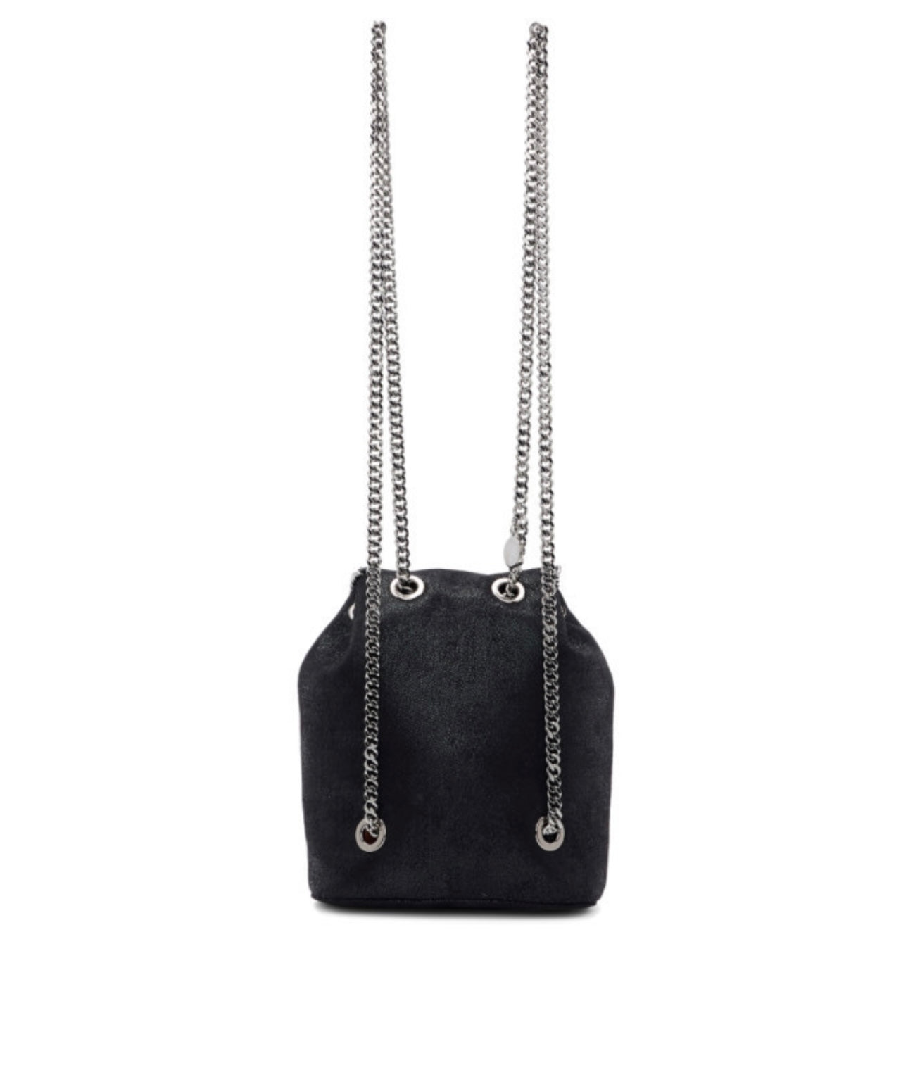 Stella McCartney Black Mini Falabella Backpack