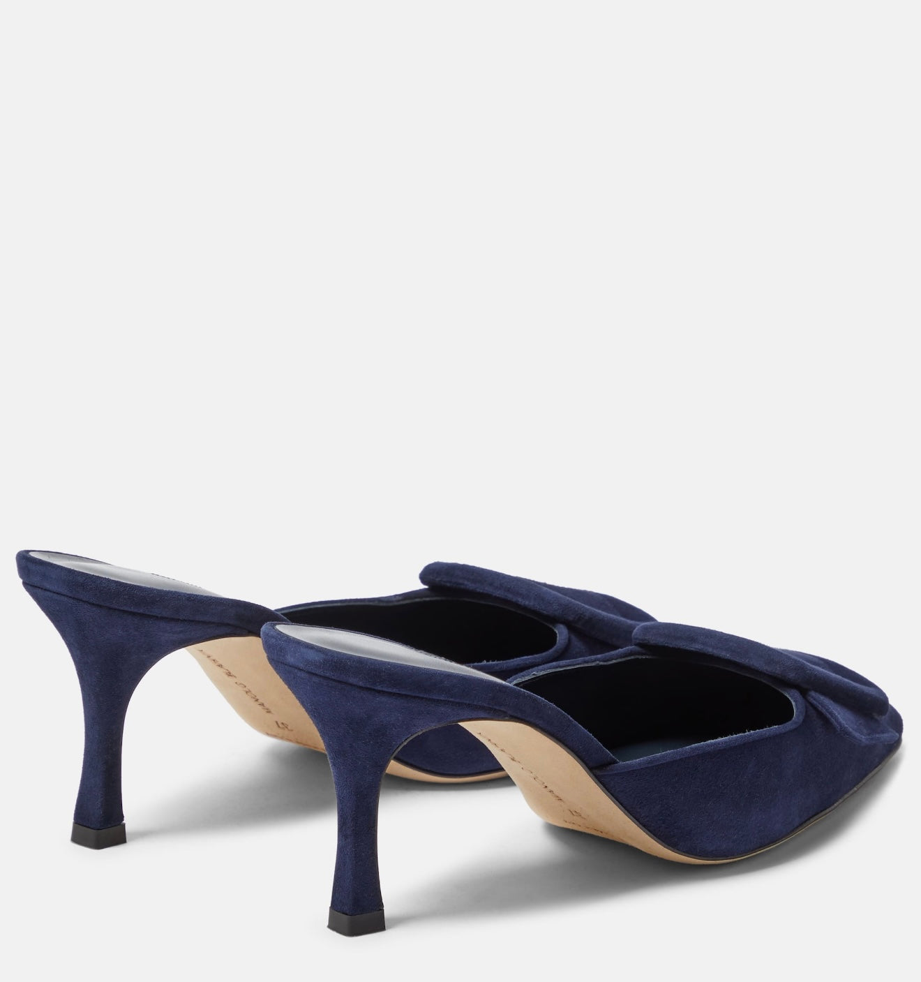 MANOLO BLAHNIK
Maysale suede mules