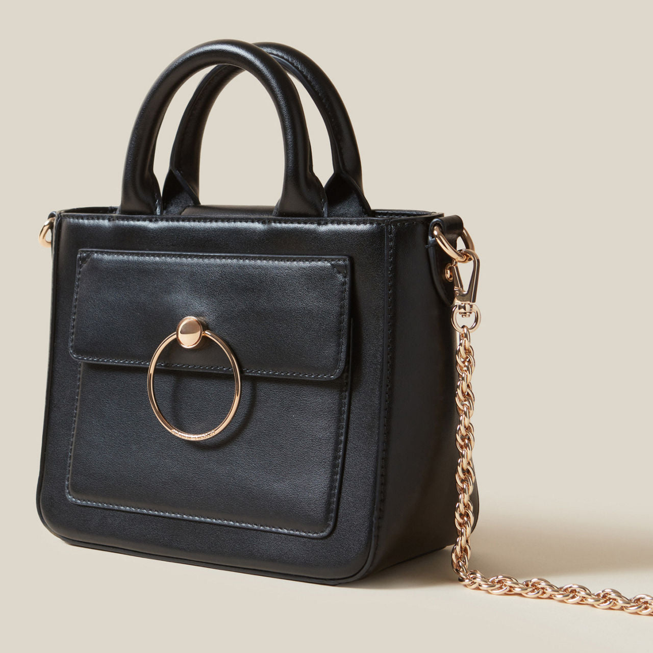 CLAUDIE PIERLOT black top handle bag