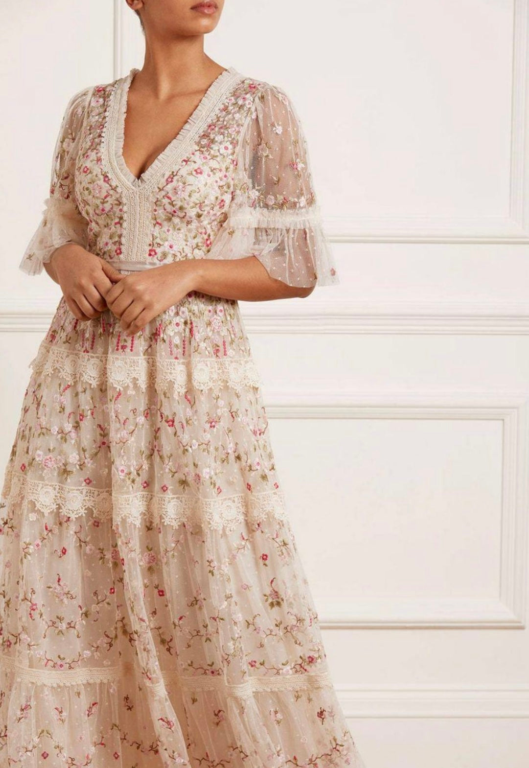 Needle & Thread
Araminta lace gown